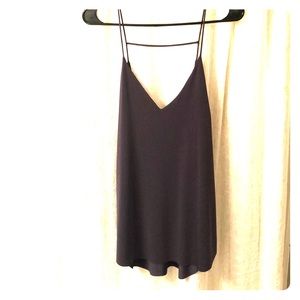 Spaghetti strap formal tank top